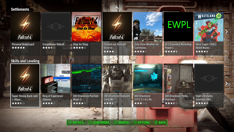 Illustration for article titled The Most Popular Fallout 4 Mods On Xbox One